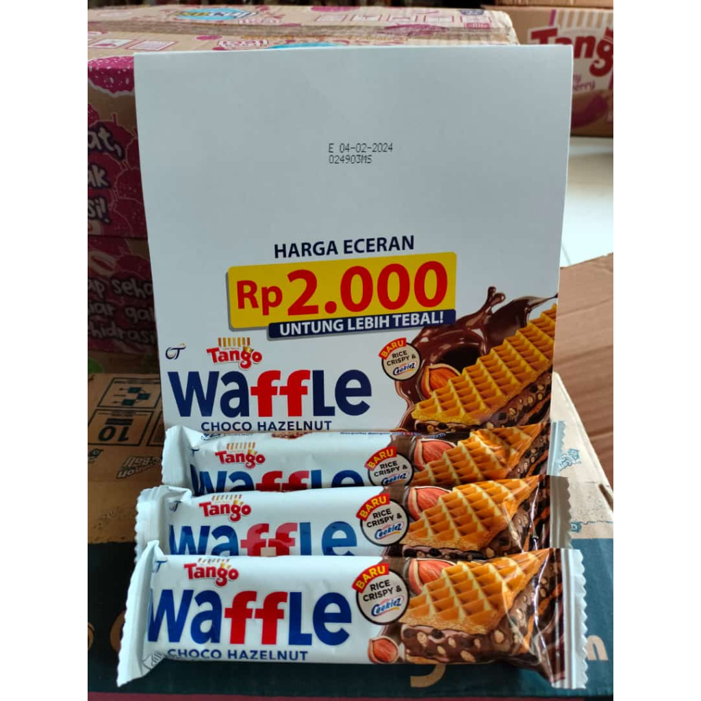 

WAFFLE TANGO SNACK 12 X 25 GRAM