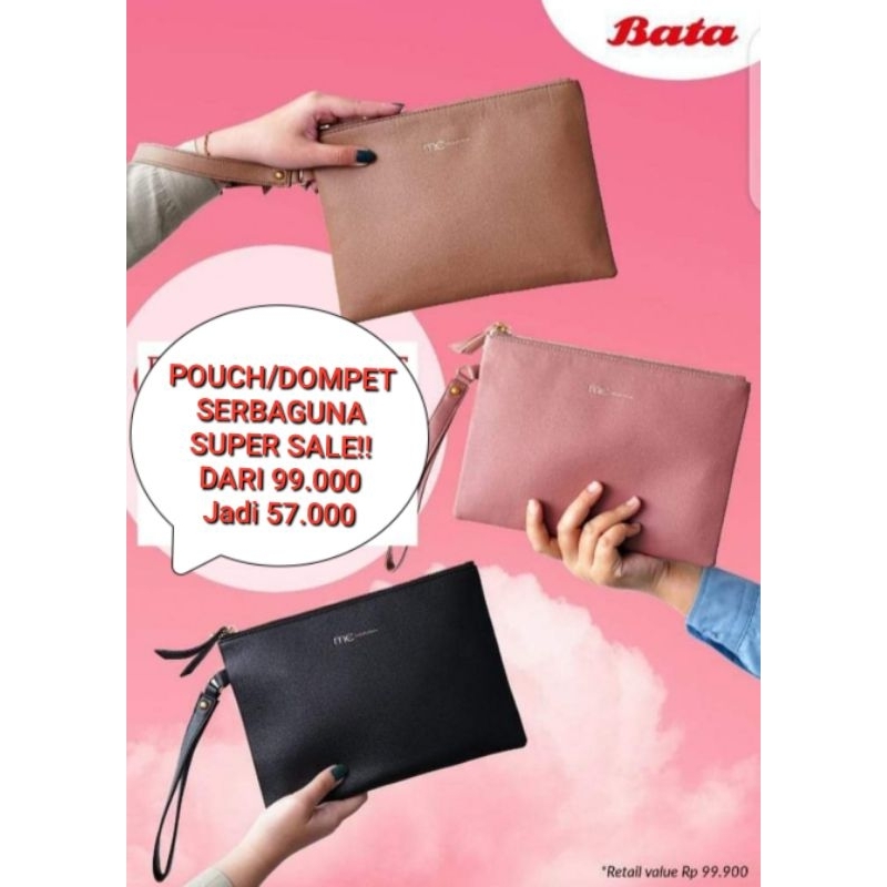 Super sale tas dompet/pouch Original mrek MC  Collection(Bata)