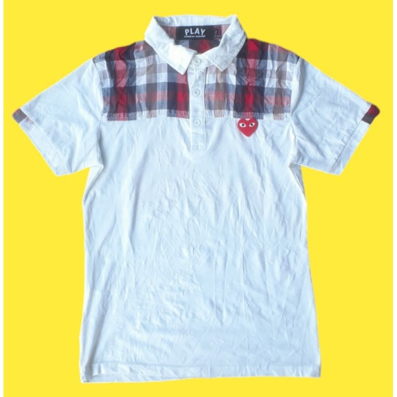 Kaos Polo PLAY CDG ORIGINAL MADE IN JEPANG