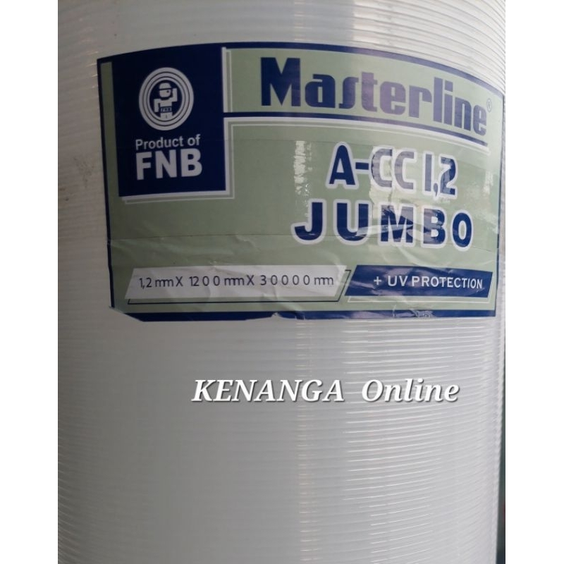 Fiber pagar super tebal 1.2mm motif garis warna hitam putih hijau biru  tinggi 120cm