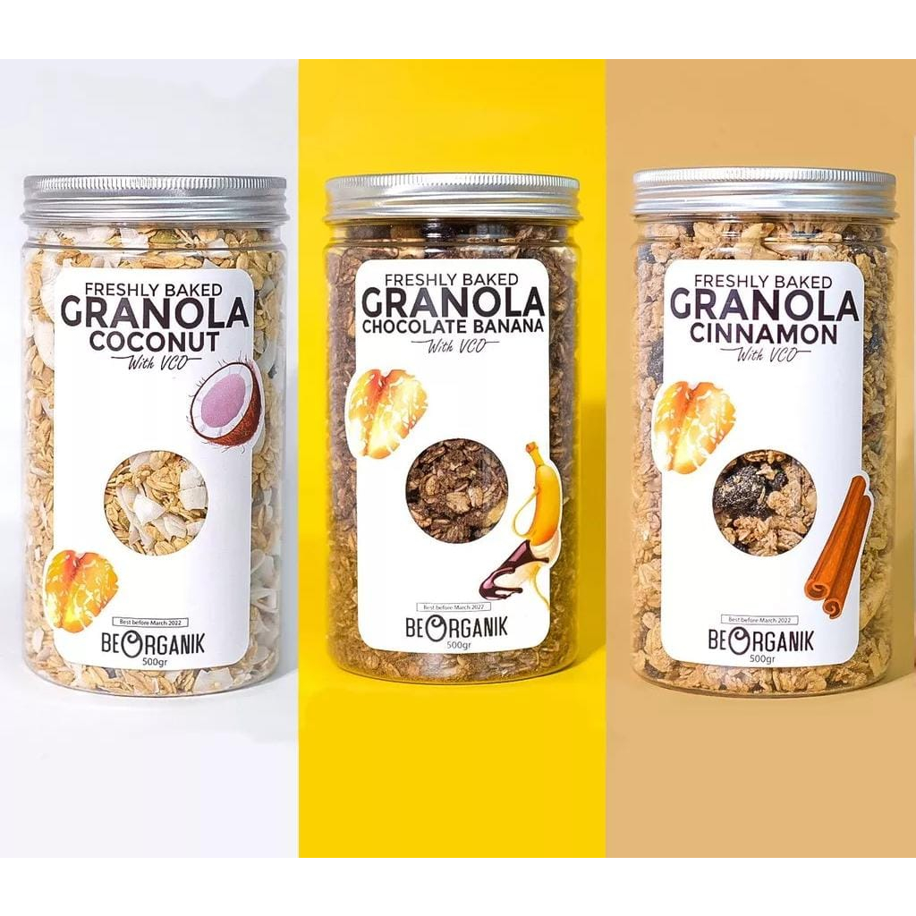 

Beorganik Granola Roasted/Biji Gandum Panggang Otrganik 100% Natural