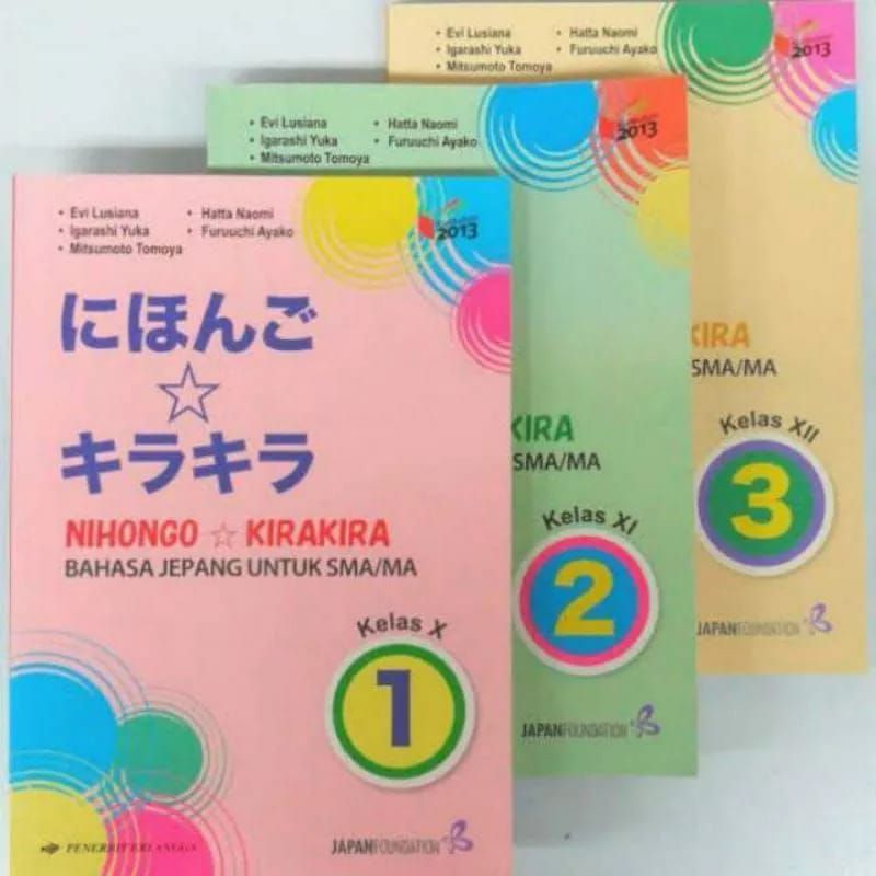 

BUKU NIHONGO KIRAKIRA BAHASA JEPANG UNTUK SMA/MA KELAS 10 11 12