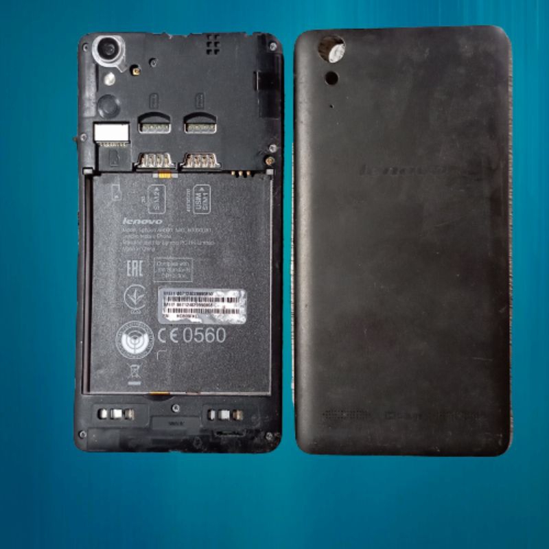 mesin unit hp levovo A6000 hidup lcd garis atau mati