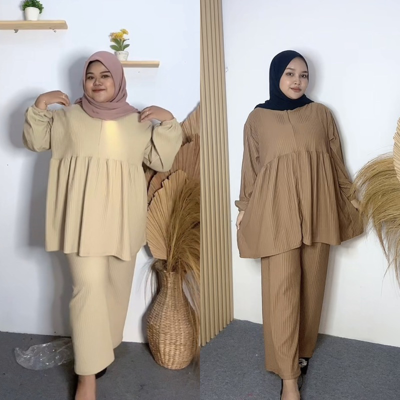 ONE SET KNIT JUMBO / SETELAN KNIT JUMBO / JUMBO LD 130-145 /  JUMBO SAMPE BB 120