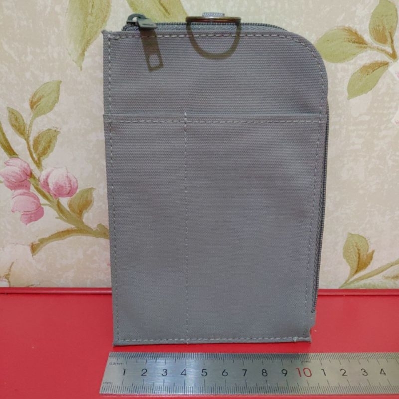 MUJI Polyester Passport Case Grey