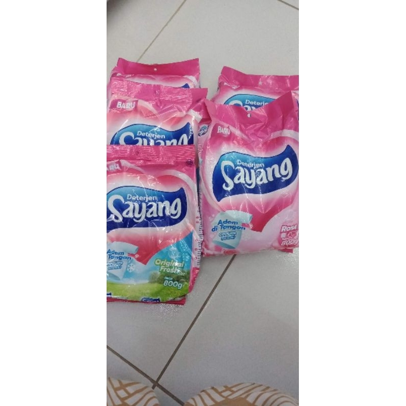 deterjen sayang 800g