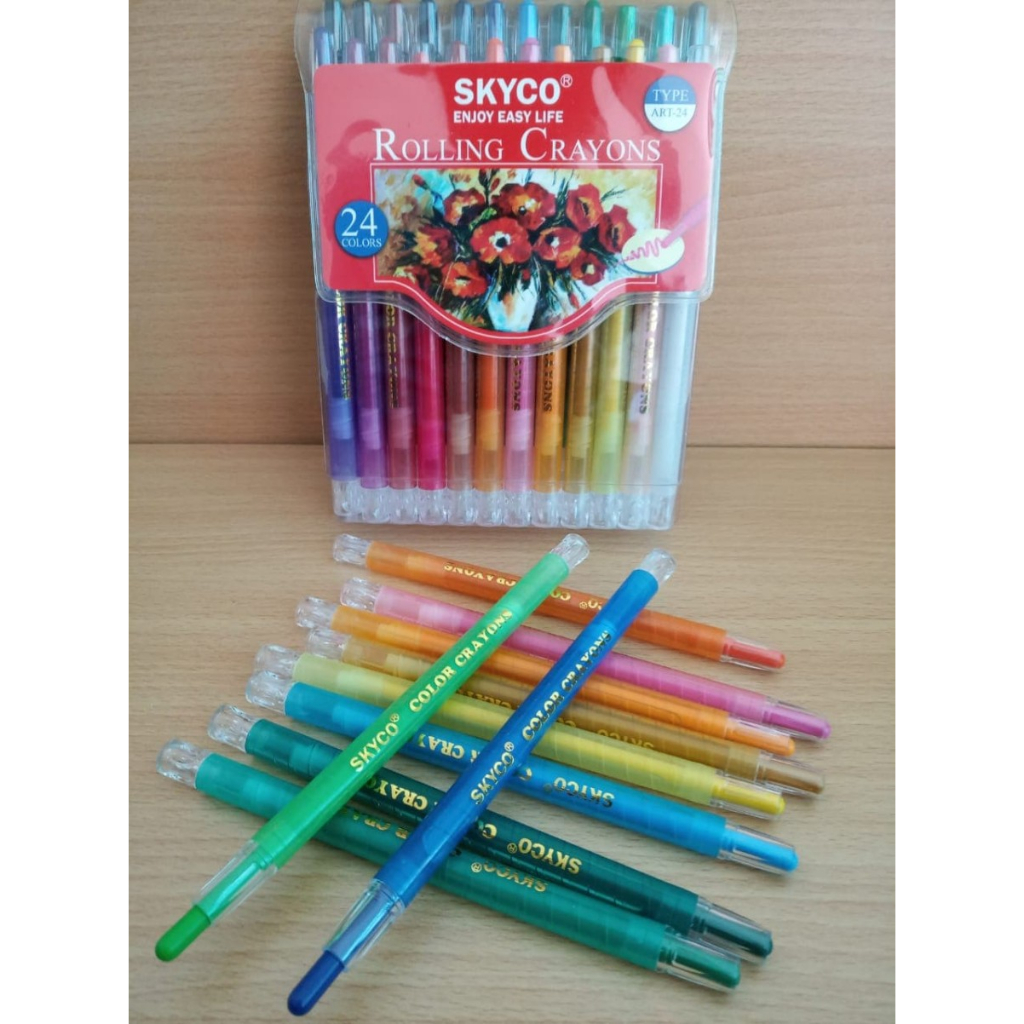 

Crayon Putar Skyco / Rolling Crayon Skyco Art 24 / crayon putar skyco art 24
