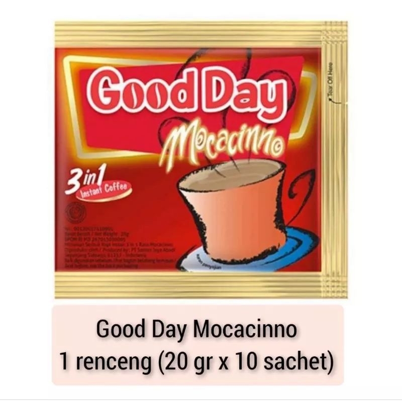 

Good Day Moccacino 3in1 20g x 10 sachet