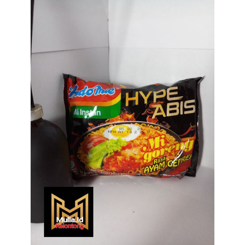 

Indomie goreng ayam geprek