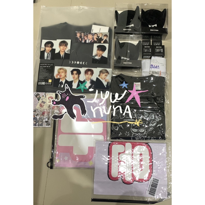 [PACKING] MERCH FATE TOUR, SLOGAN ENHYPEN