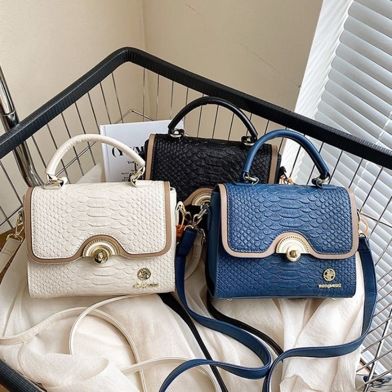 Tas premium foxjazz CR7940 tas selempang import slingbag handbag wanita