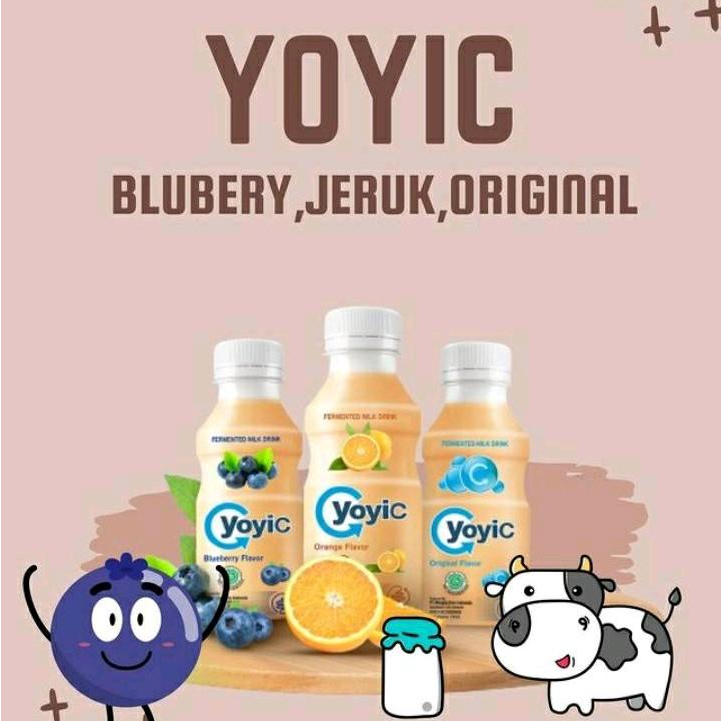 

minuman yoyic 130ml isi 12 botol