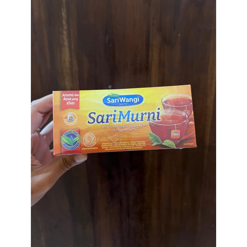 

sari wangi teh celup sari murni 25pcs