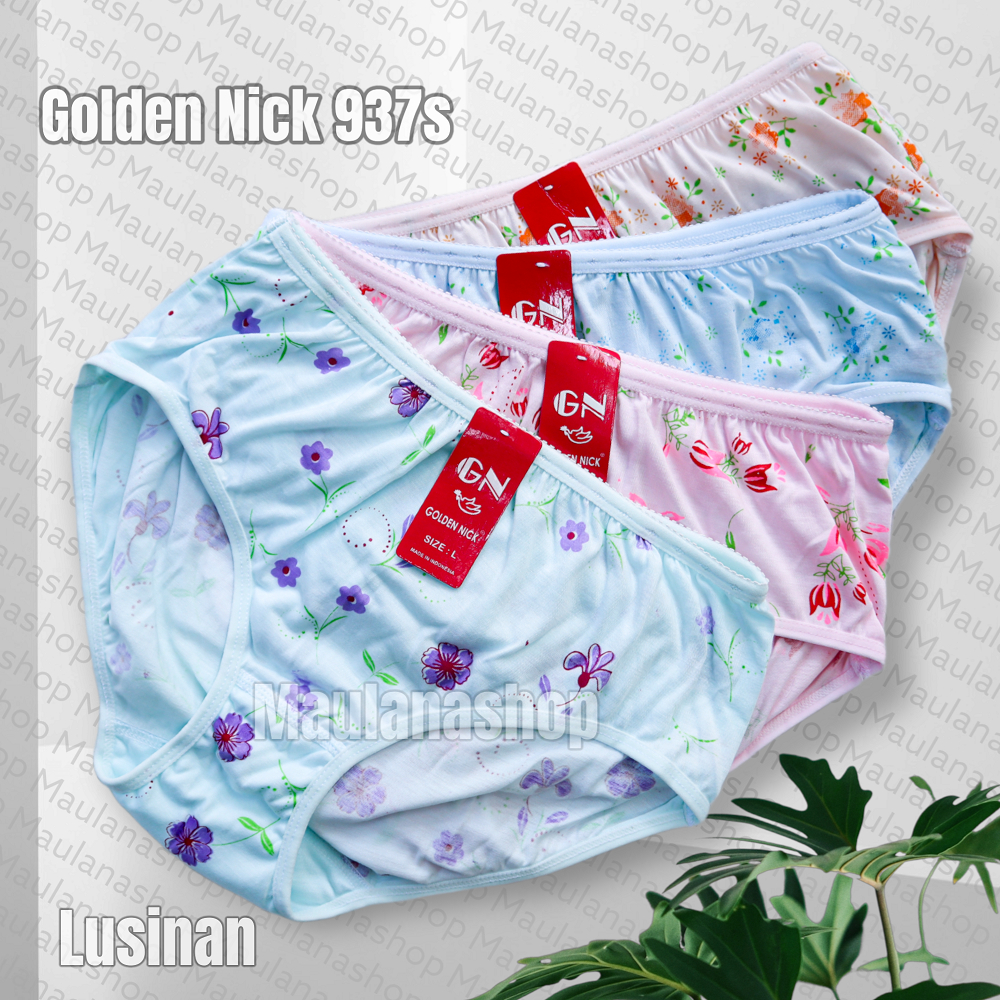 Cd golden nick 937 motif | Celana dalam wanita dewasa katun lusinan murah | Cd wanita golden nick
