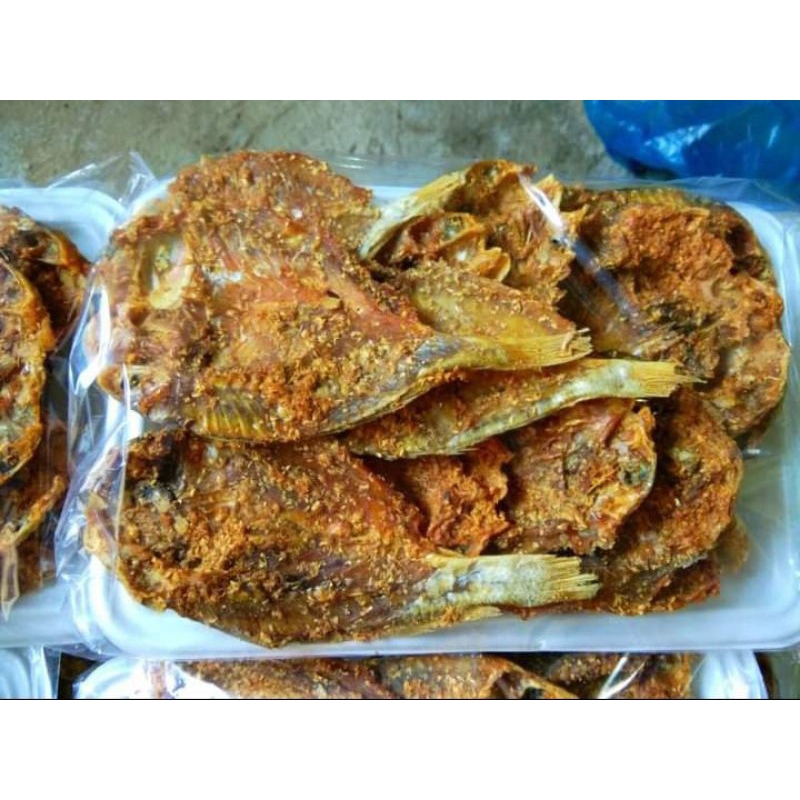 

dendeng ikan kering super mantap manis gurih, olahan ikan kering