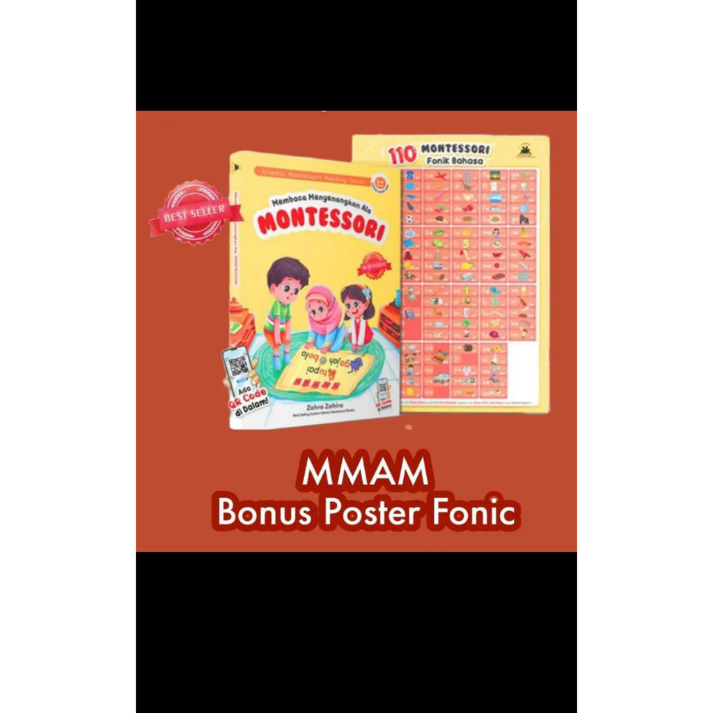 BUKU MEMBACA MENYENANGKAN ALA MONTESSORI
