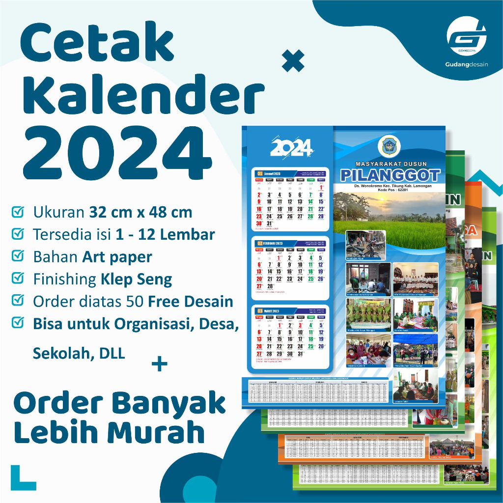 

Cetak Kalender 2024 Untuk Sekolah, Organisasi Dll Termurah