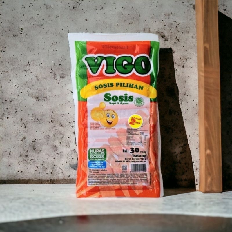 

VIGO Sosis Merah isi 30s + 2s 660gr
