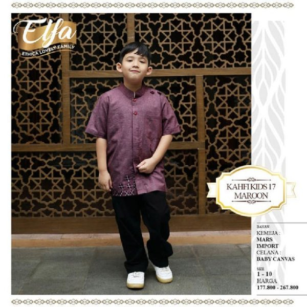 ETHICA KAHFI KIDS 17/ BAJU KOKO/ BAJU KOKO ANAK