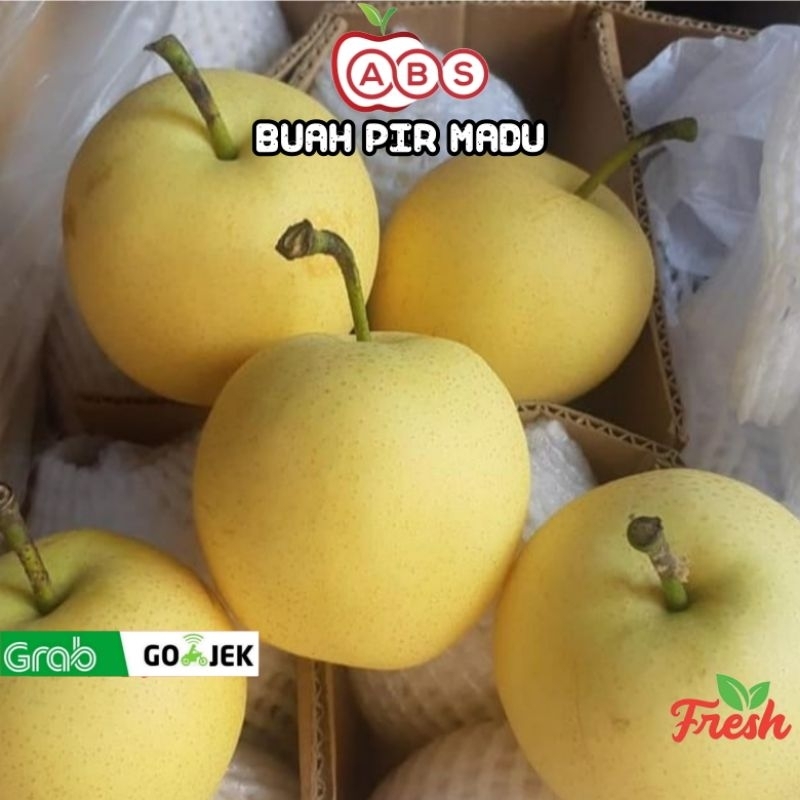 

Buah pir putih madu 1 KG isi 4-5 Buah | buah pir madu putih manis segar berair juicy