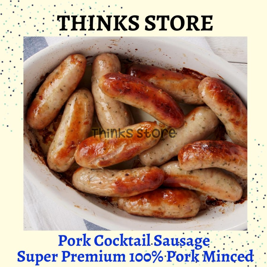 

PORK COCKTAIL PREMIUM SAUSAGE - SOSIS COCKTAIL PREMIUM