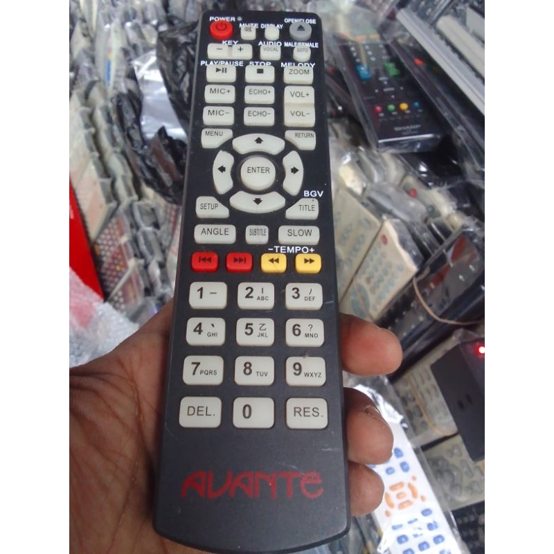 remote karaoke player avante