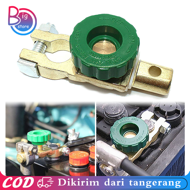 pemutus arus aki mobil / saklar aki mobil / kepala aki mobil / saklar pemutus arus aki / pemutus aru