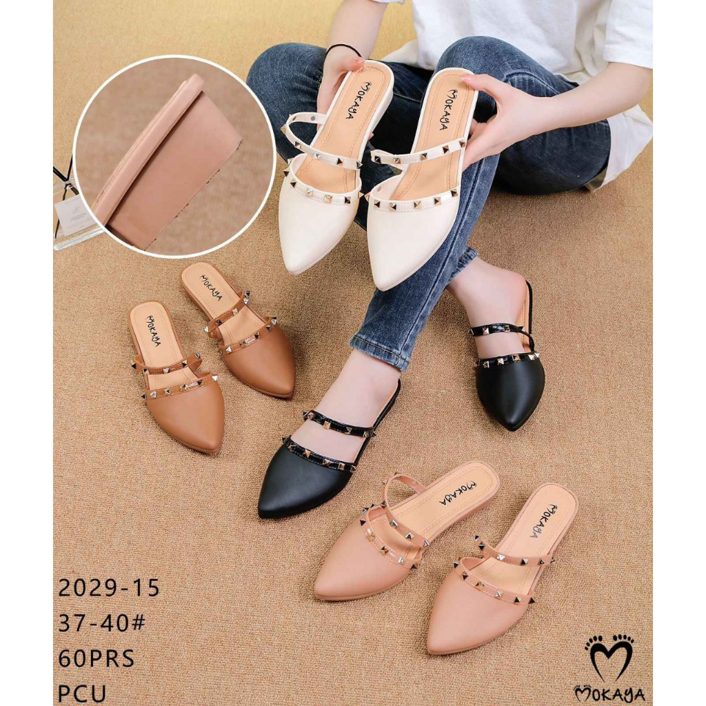 SEPATU WANITA KEREN BANGET MODEL VALENTINO HEELS NEW ERA ORIGINAL PASTI AWET / LB 13003