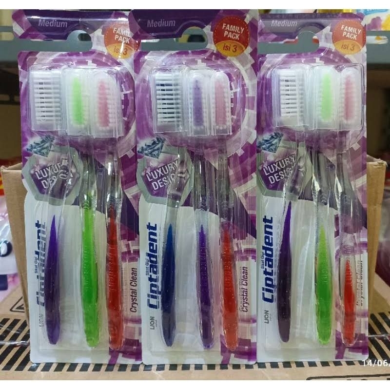 SIKAT GIGI CIPTADENT  SOFT ISI 3
