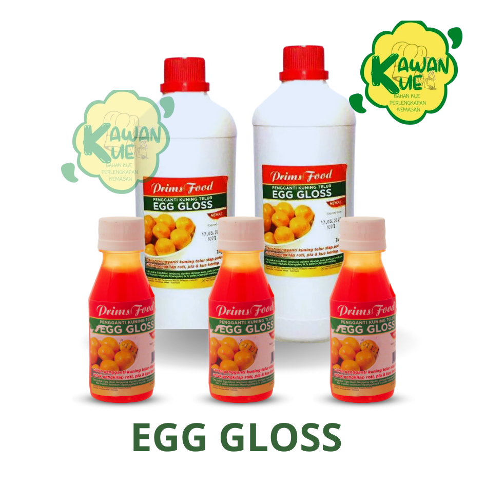 

Egg Gloss Pengkilap Kue - Pengganti Kuning Telur