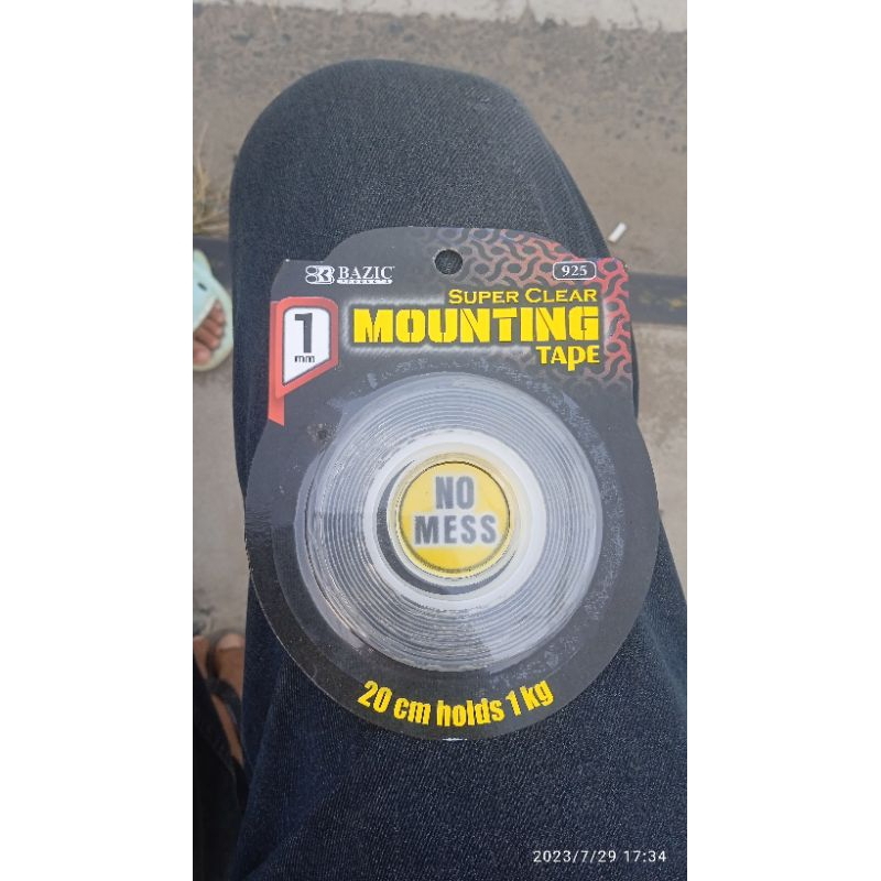 

Nano tape double bazic 1inch 20mm/2m