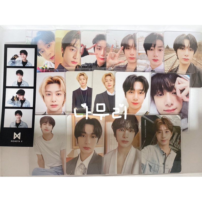 [BACA DESKRIPSI] Monsta X Hyungwon Dramarama Photostrip Broadcast Pc Photocard l