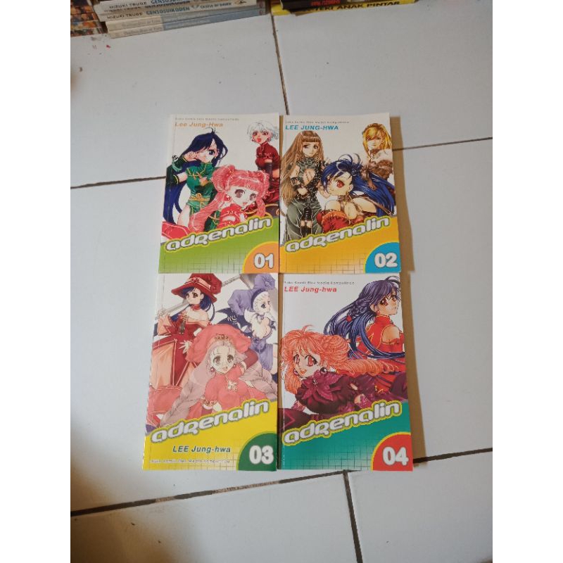 Komik Adrenalin seri 1 sampe 4 Tamat