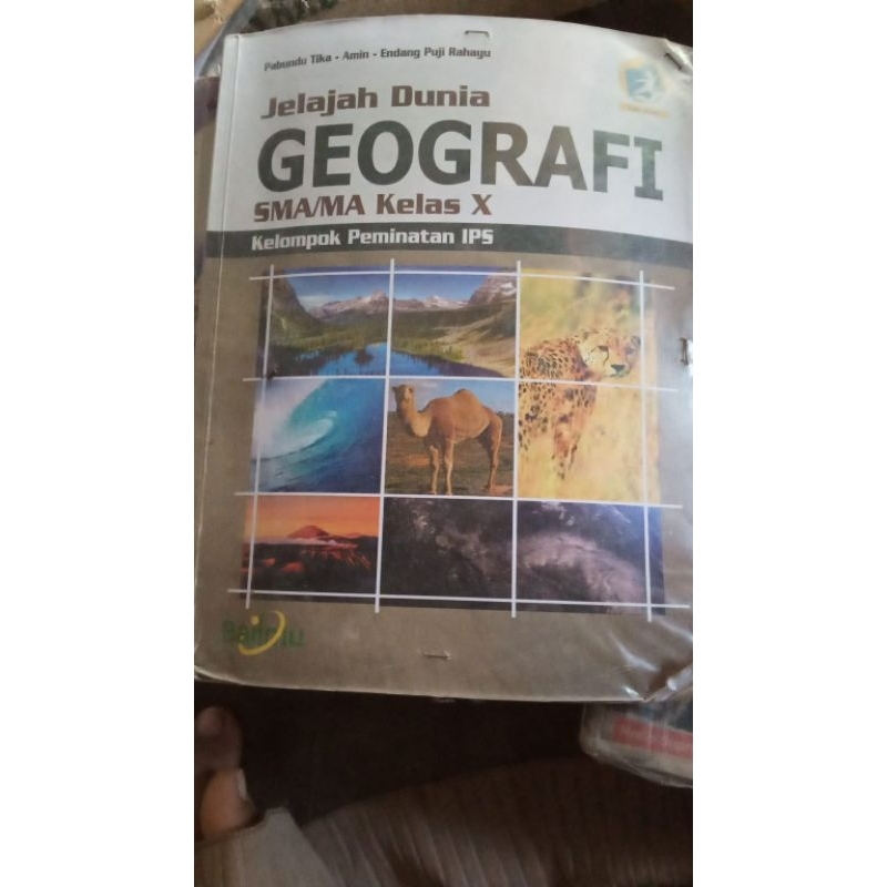 [PRELOVED] Buku cetak Geografi kelas 10/I/X SMA/SMK/MAN Bailmu kelompok peminatan ips