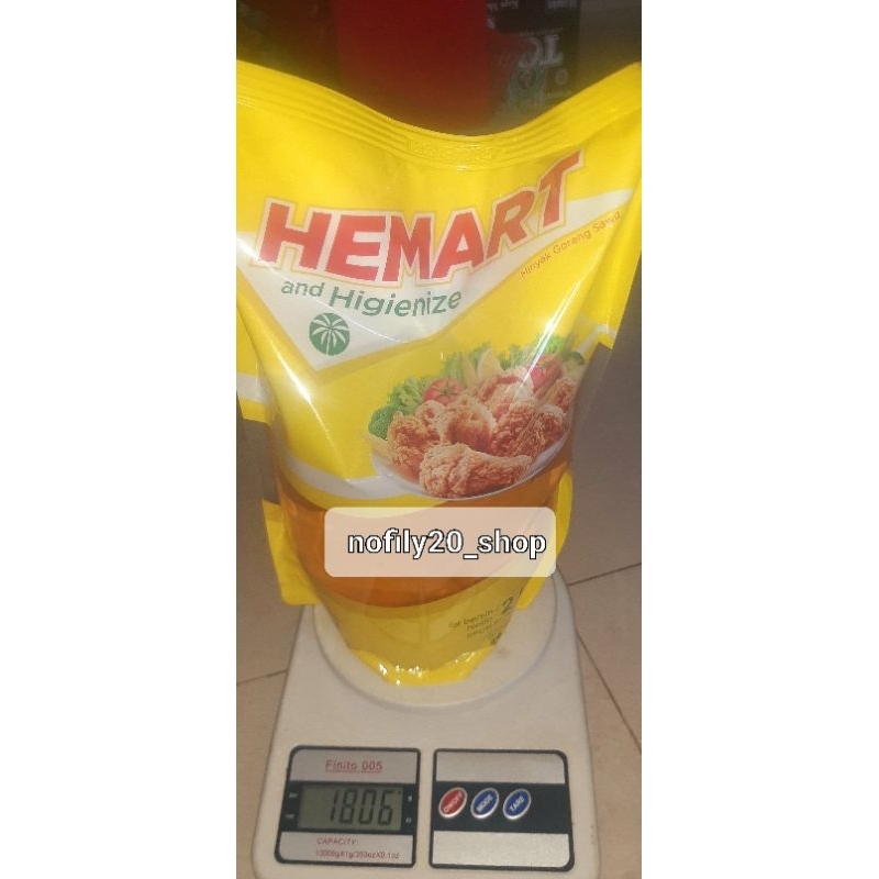 

Minyak goreng hemart 2liter