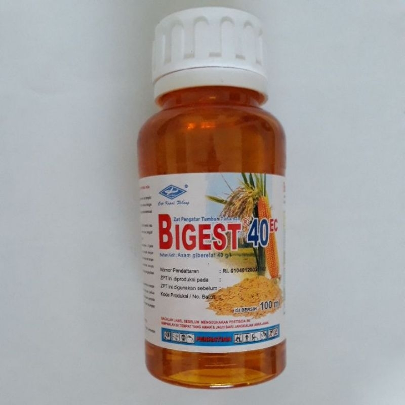 Bigest 40EC 100 ml. Dijamin ori. Zat pengatur tumbuh sistemik meningkatkan hasil produksi tanaman