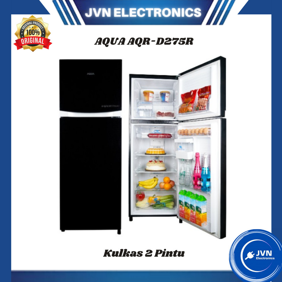 Kulkas 2 Pintu AQUA AQR-D275R