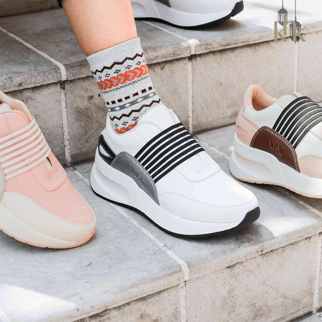 KHK by Khakikakiku Lily White Sneakers Sepatu Wanita