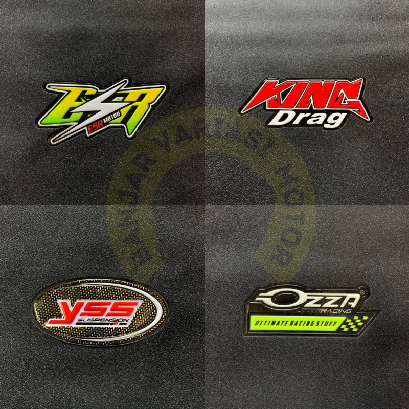 KULIT JOK MOTOR AMPLAS LOGO MIKA