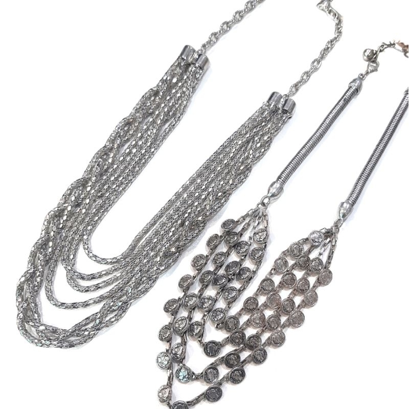 Kalung Rantai Susun Fashion Choker Jewelry Neclace Premium