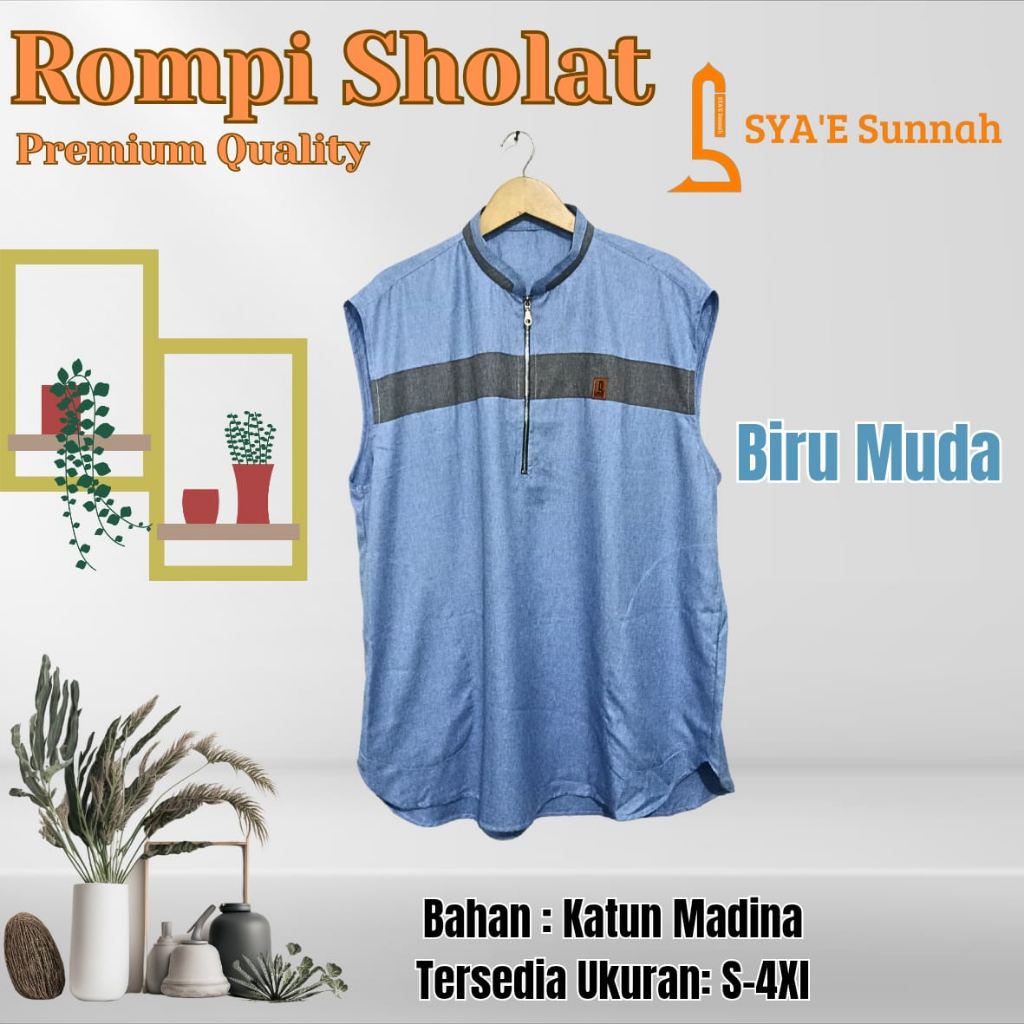 Rompi Sholat/Rosal/Rompi solat/Rompi sholat murah/Rompi sholat terbaru/Rompi sholat premium/Rompi Sh