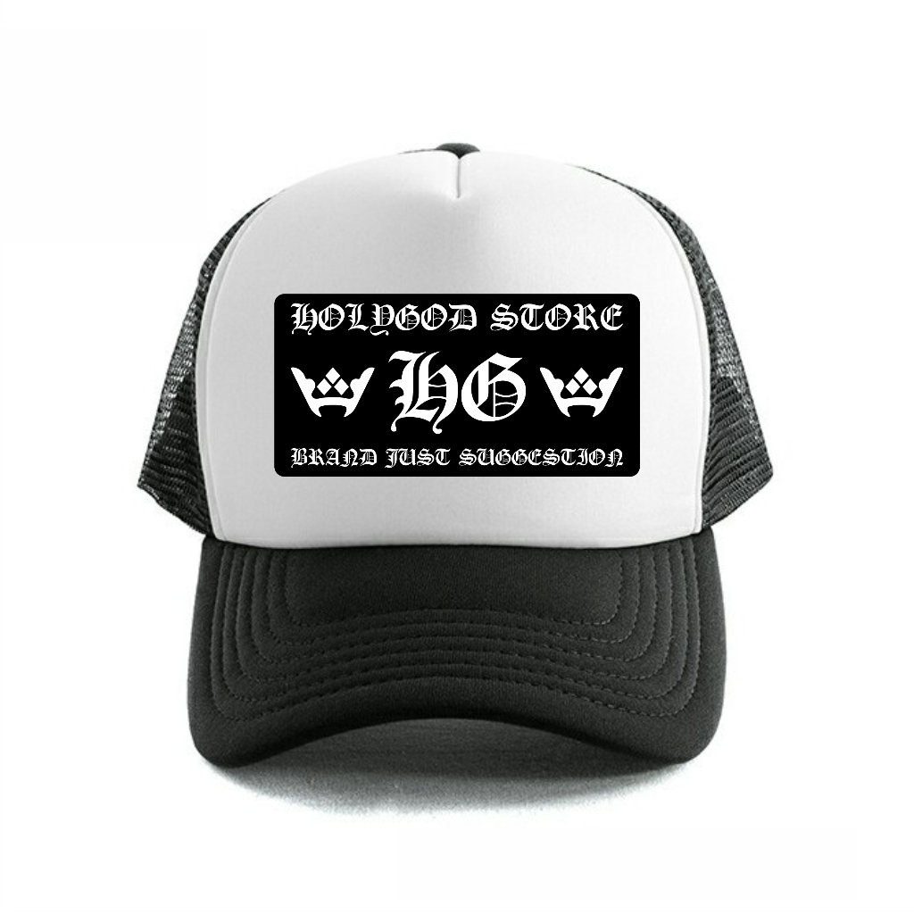 TOPI JARING HITAM PUTIH HOLYGOD