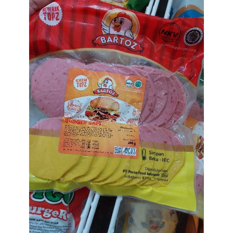 

Burger Bartoz 280 Gr