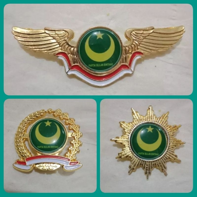 pin resin PBB partai bulan bintang