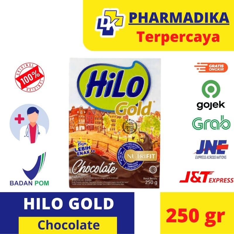 

HILO GOLD COKELAT 250 GR - SUSU TINGGI KALSIUM LEBIH RENDAH LEMAK 250 GR (tanyakan stok terlebih dahulu)