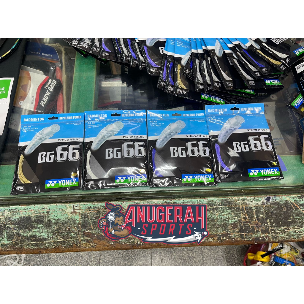 Senar Raket Badminton YONEX BG 66 ORIGINAL