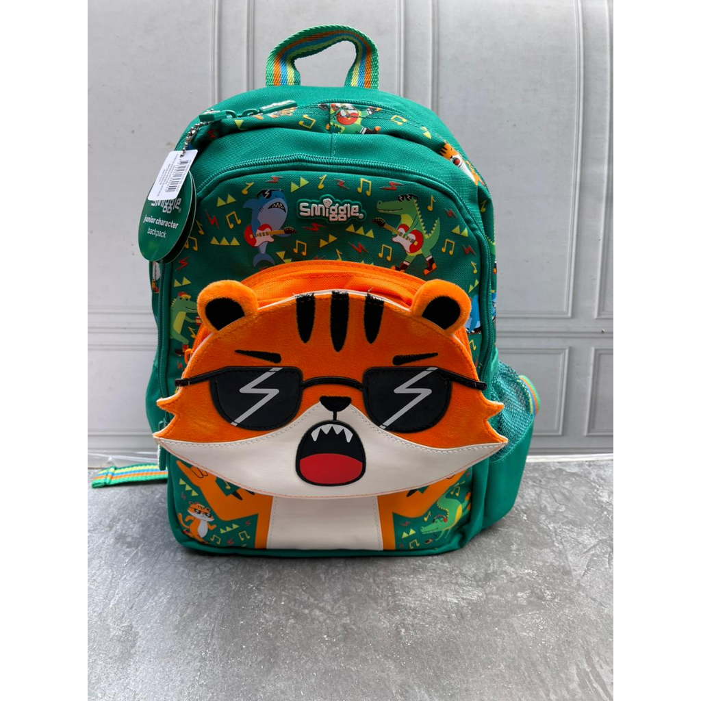 SMIGGLE LETS PLAY JUNIOR BACKPACK TIGER BIG - TAS RANSEL SMIGGLE