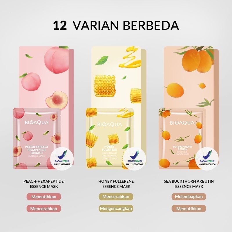 Masker wajah BIO AQUA BPOM