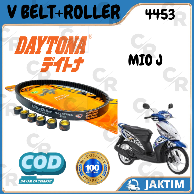 VanBelt/V Belt Set Roller Mio J Racing Daytona Original