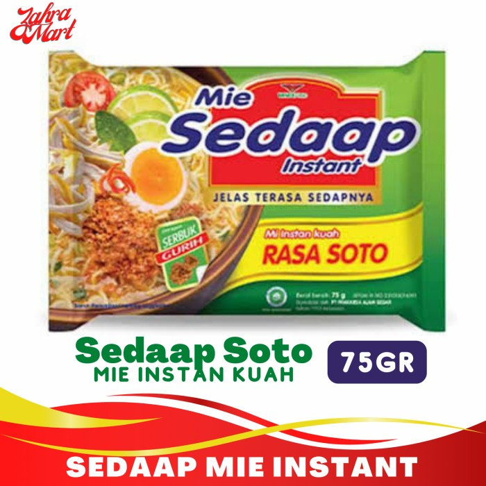 

SEDAAP MIE INSTAN SOTO 75GR